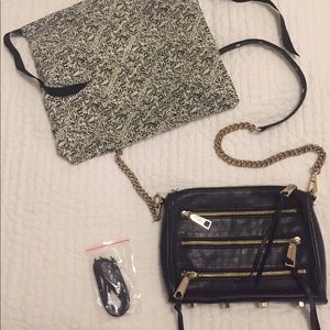 Rebecca Minkoff 5 Zip Cross Body Purse